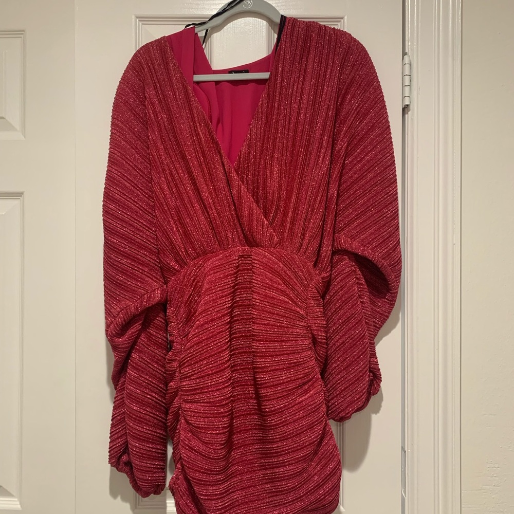 NBD hot pink cocktail dress